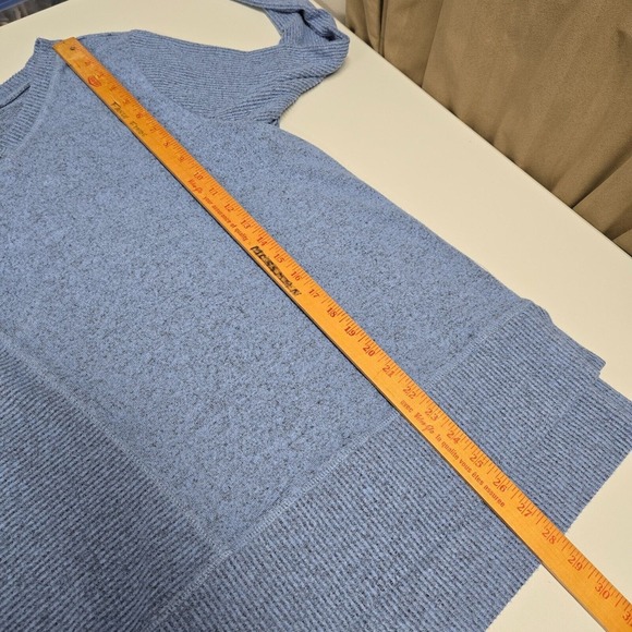 Habitat Clothes To Live In Womens Medium Blue Long Sleeve Tunic Stretch Soft - Picture 10 of 11